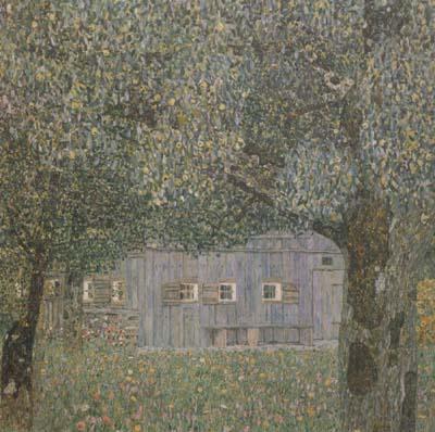 Gustav Klimt Farmhouse in Upper Austria (mk20) Germany oil painting art